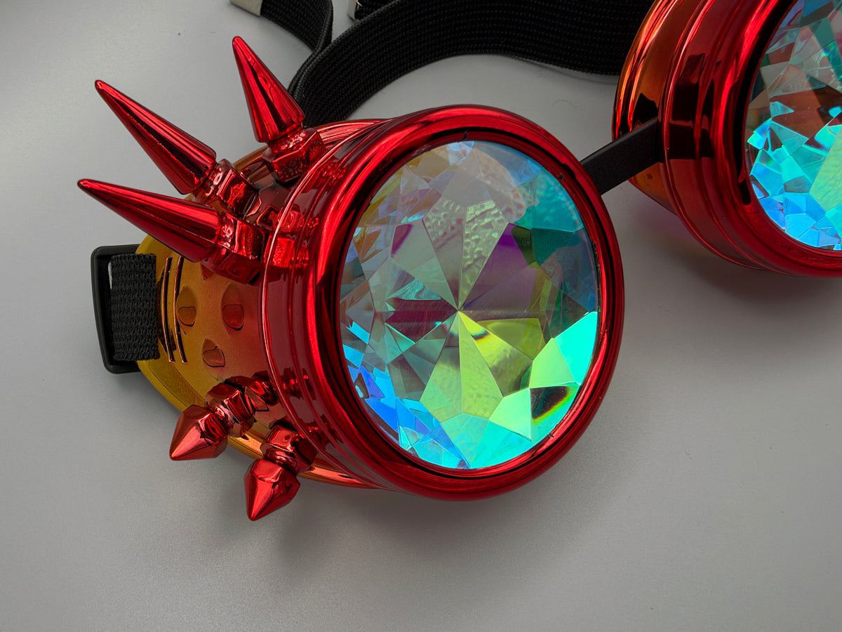 TOXIC SUNSET — Kaleidoscopic Rave Goggles