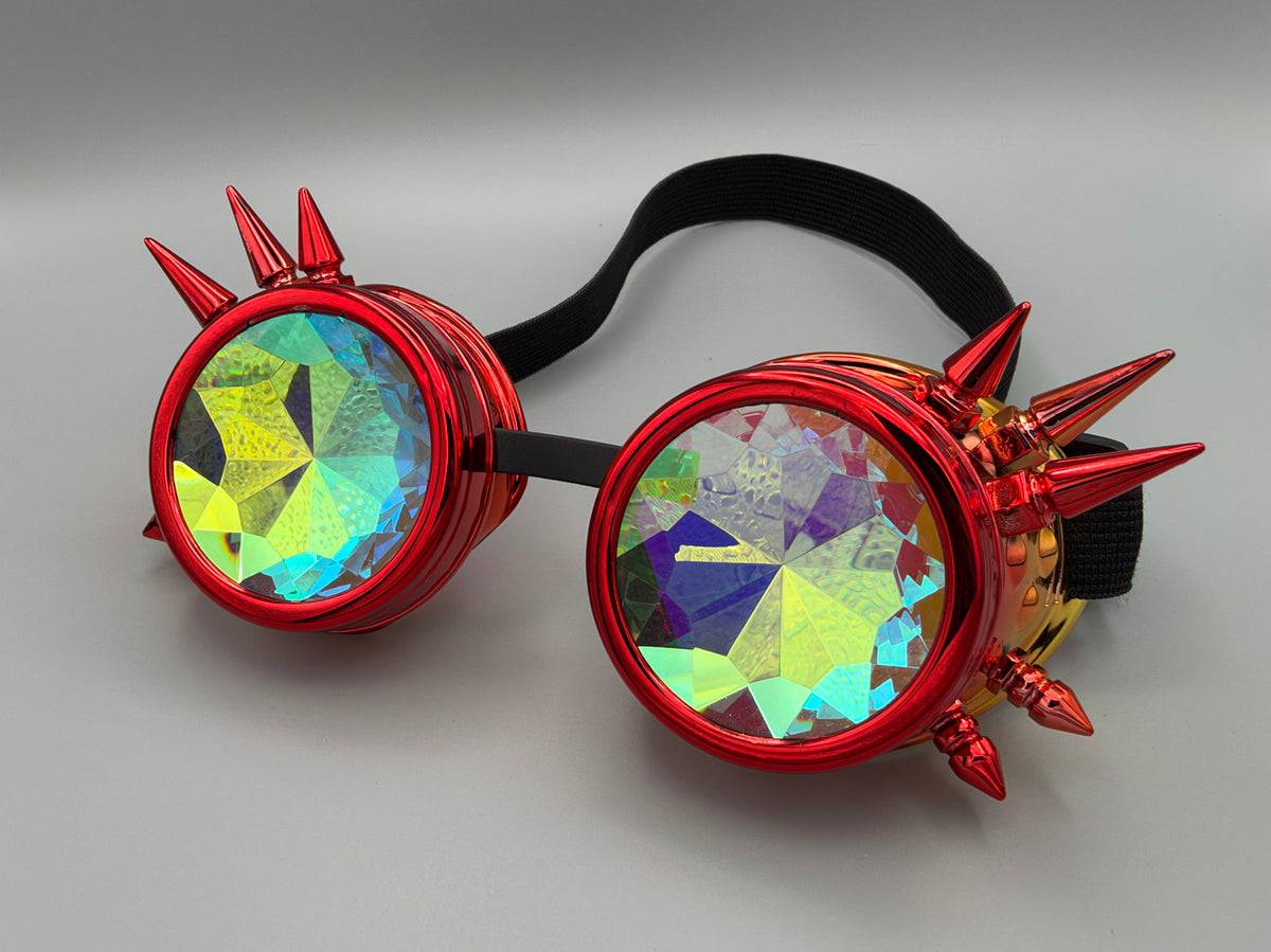 TOXIC SUNSET — Kaleidoscopic Rave Goggles
