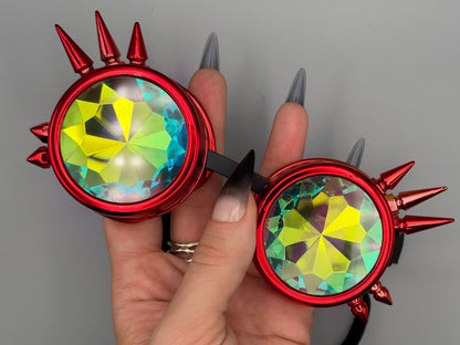 TOXIC SUNSET — Kaleidoscopic Rave Goggles