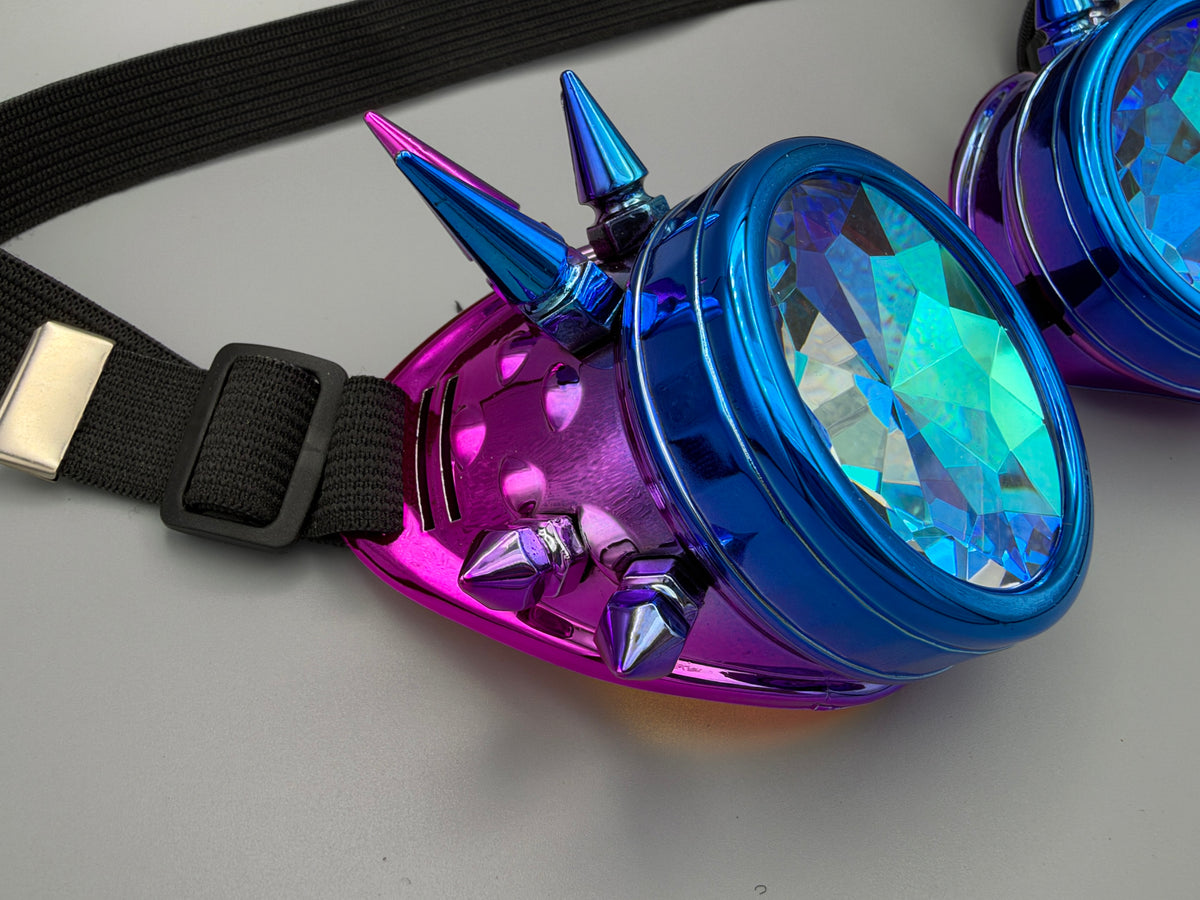 PURPLE POISON — Kaleidoscopic Rave Goggles