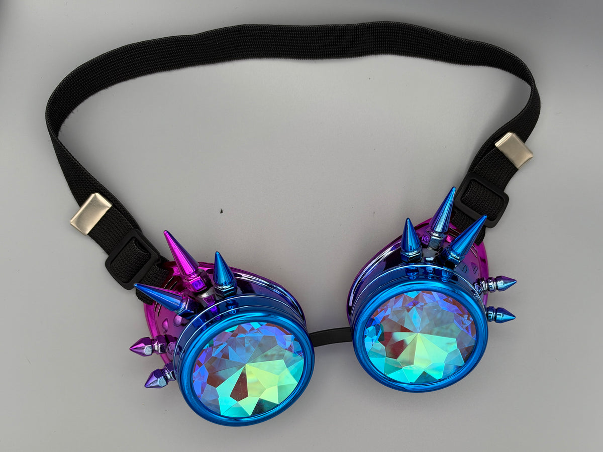 PURPLE POISON — Kaleidoscopic Rave Goggles