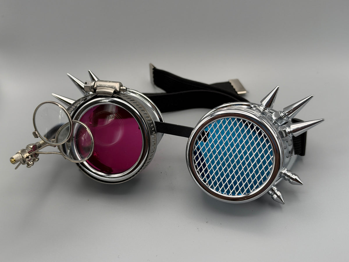 CHROME RIOT — Spiked Rave Goggles