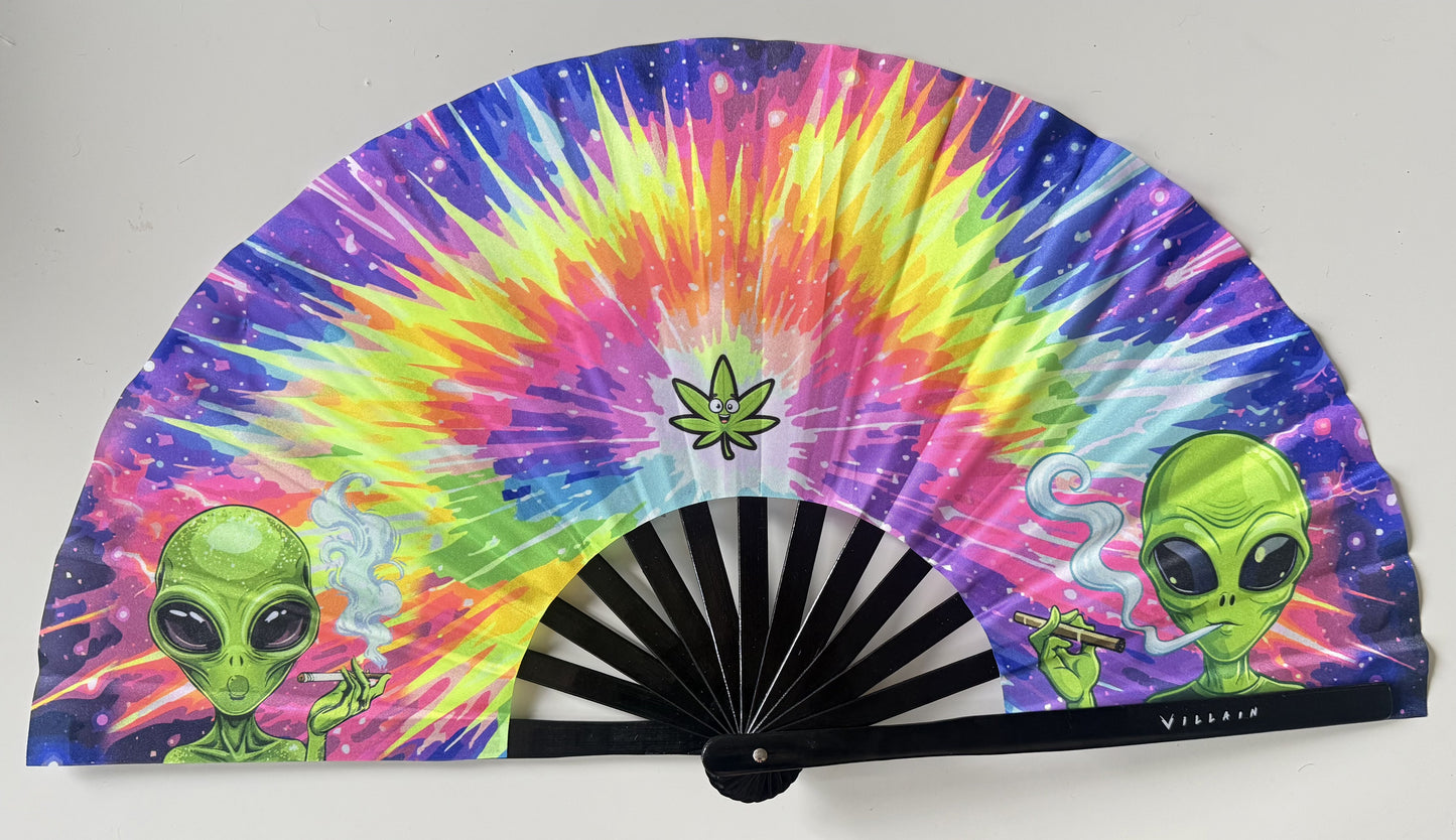 Bamboo Festival Fan — SMOKING ALIENS