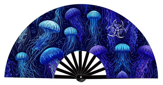 Bamboo Festival Fan — JELLYFISH